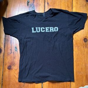 Lucero Black Band Tee